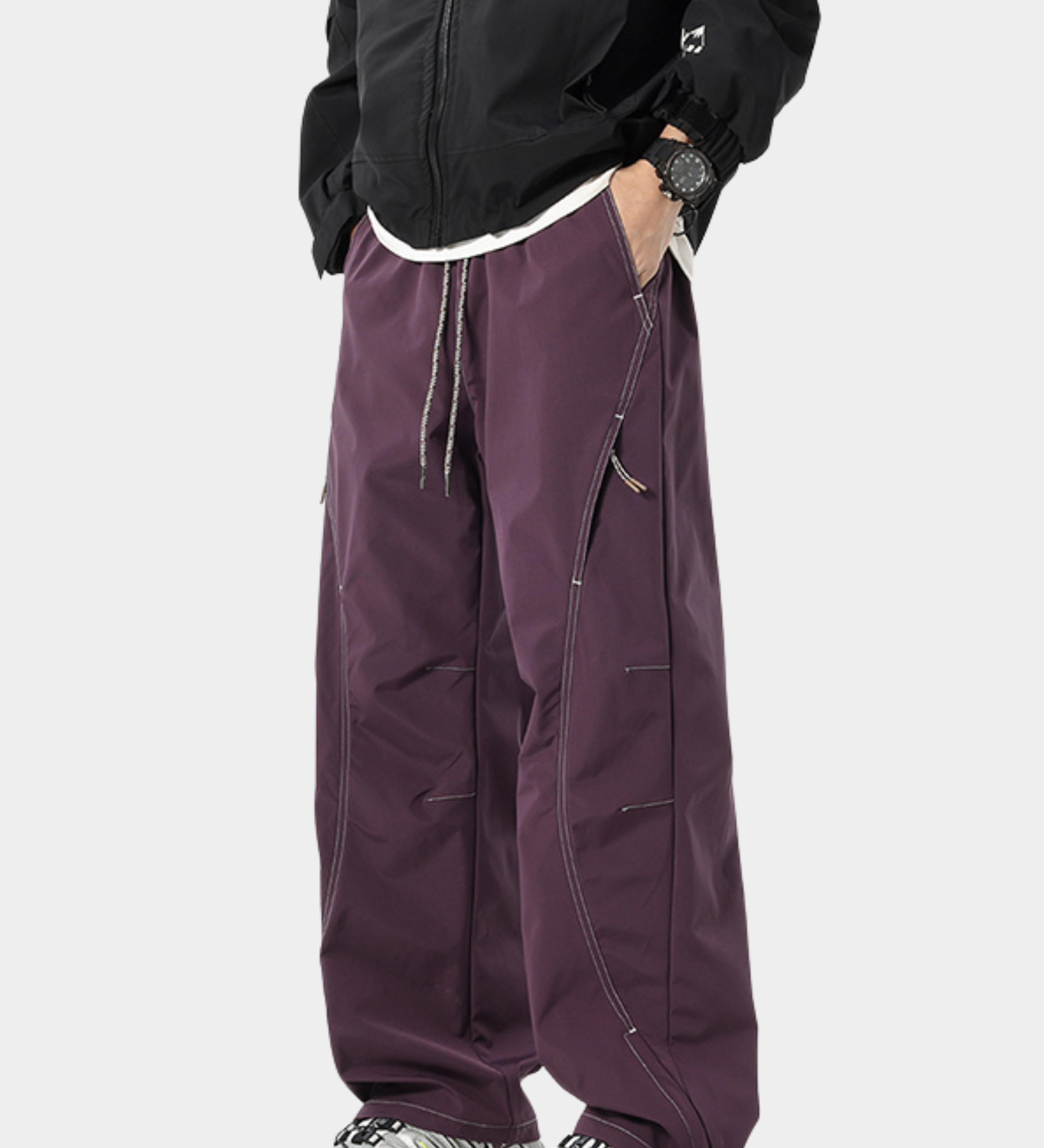 Filip | Pantaloni da uomo con zip per paracadutismo