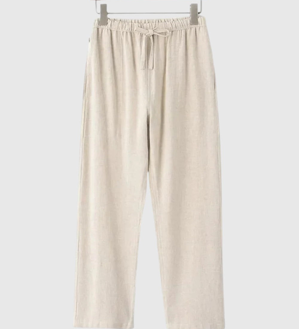 Domin | Pantaloni in Lino Rio de Janeiro
