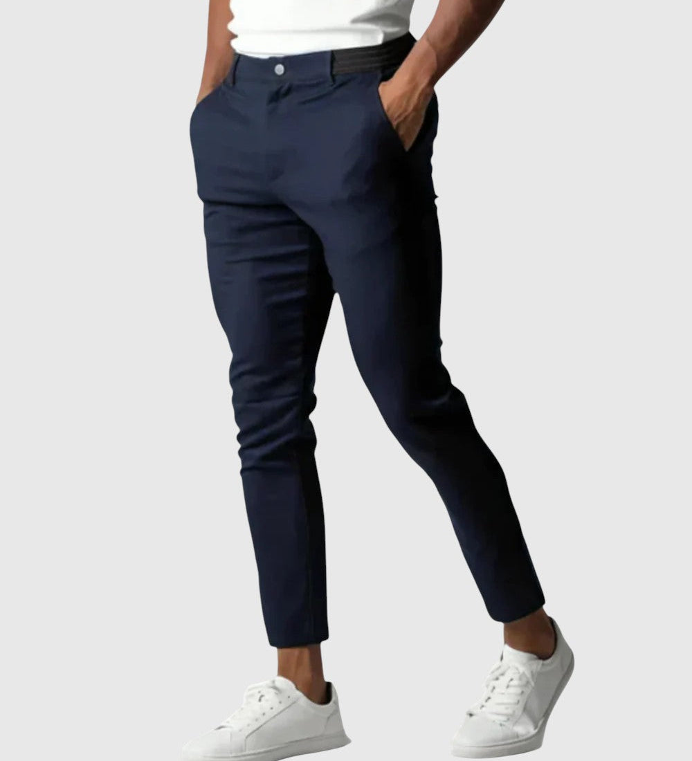 Romanek | Pantaloni Elio Stretch in Cotone