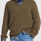 René | Maglione con zip Diego