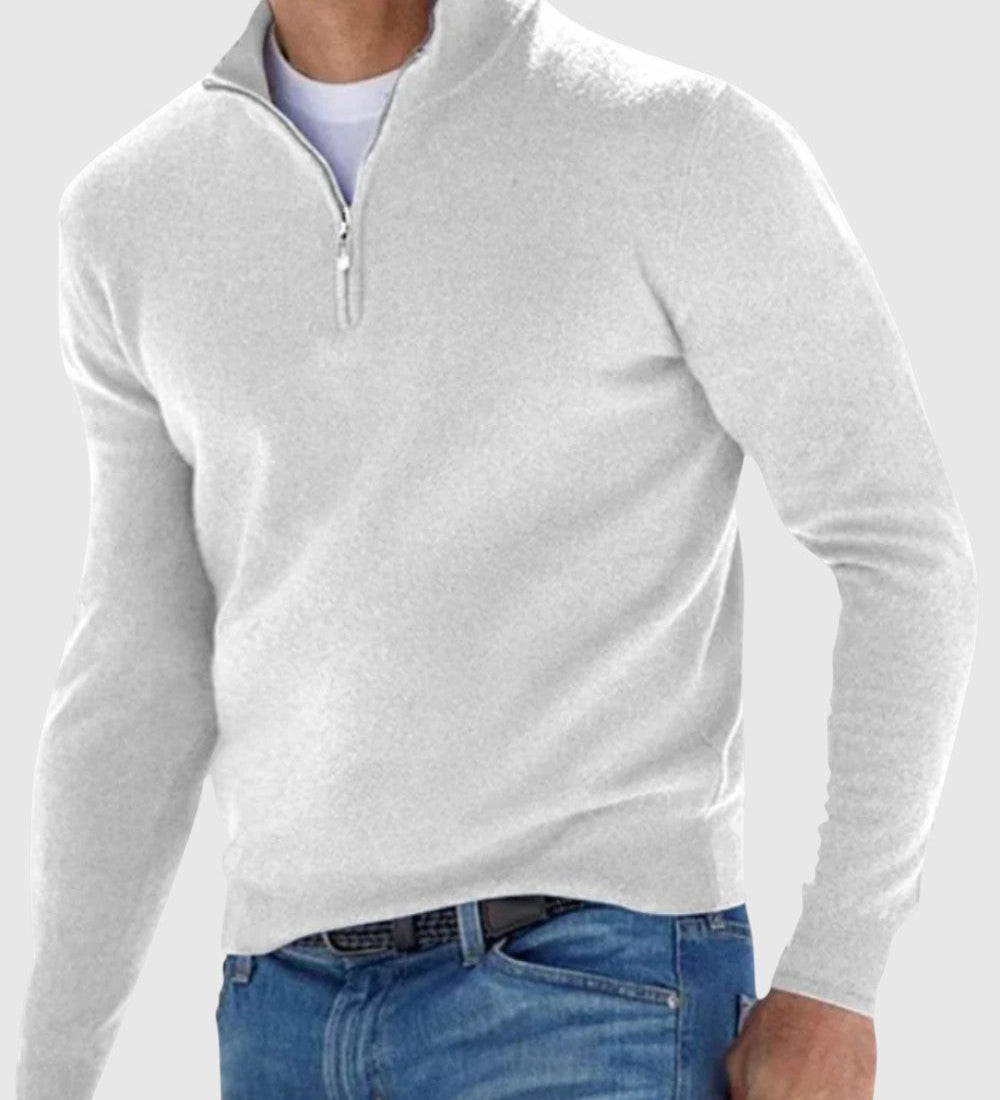 Lukášek | Maglione elegante con zip