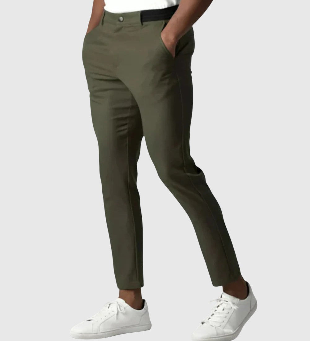 Romanek | Pantaloni Elio Stretch in Cotone