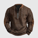 Charles | Maglione con zip a metà