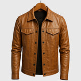 Cezary – Giacca in pelle Rider