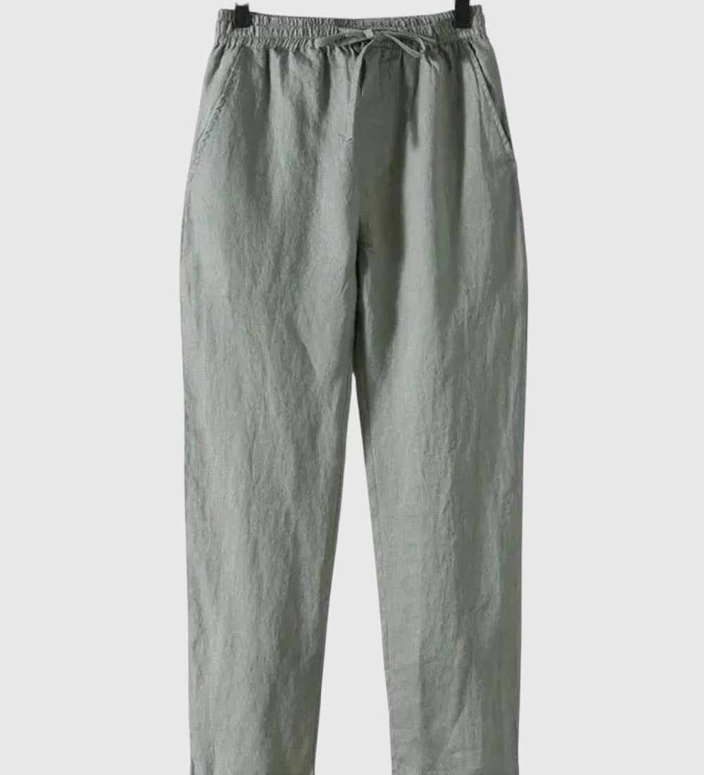 Hanuš | Pantaloni in Lino Palm Springs