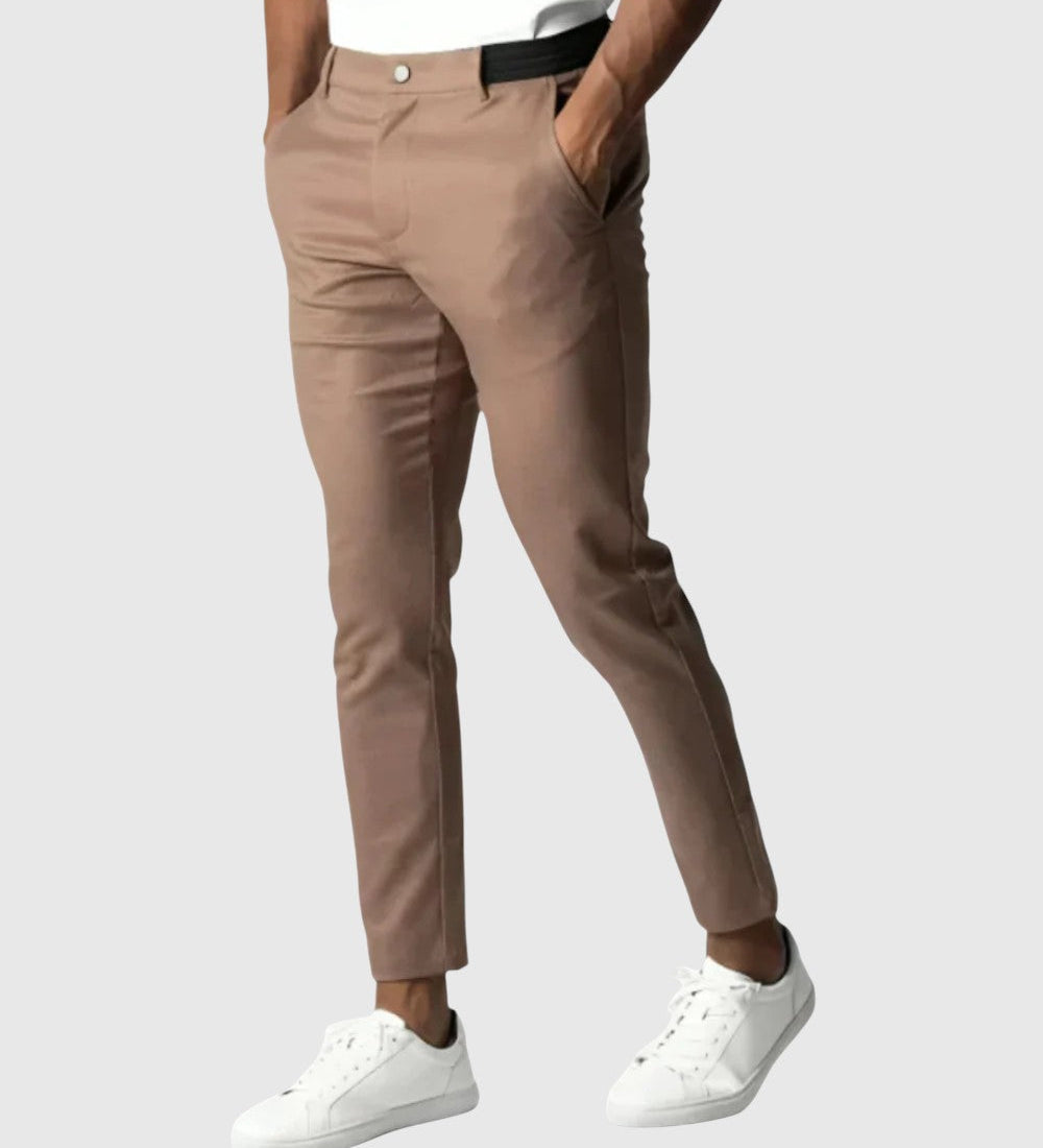 Romanek | Pantaloni Elio Stretch in Cotone