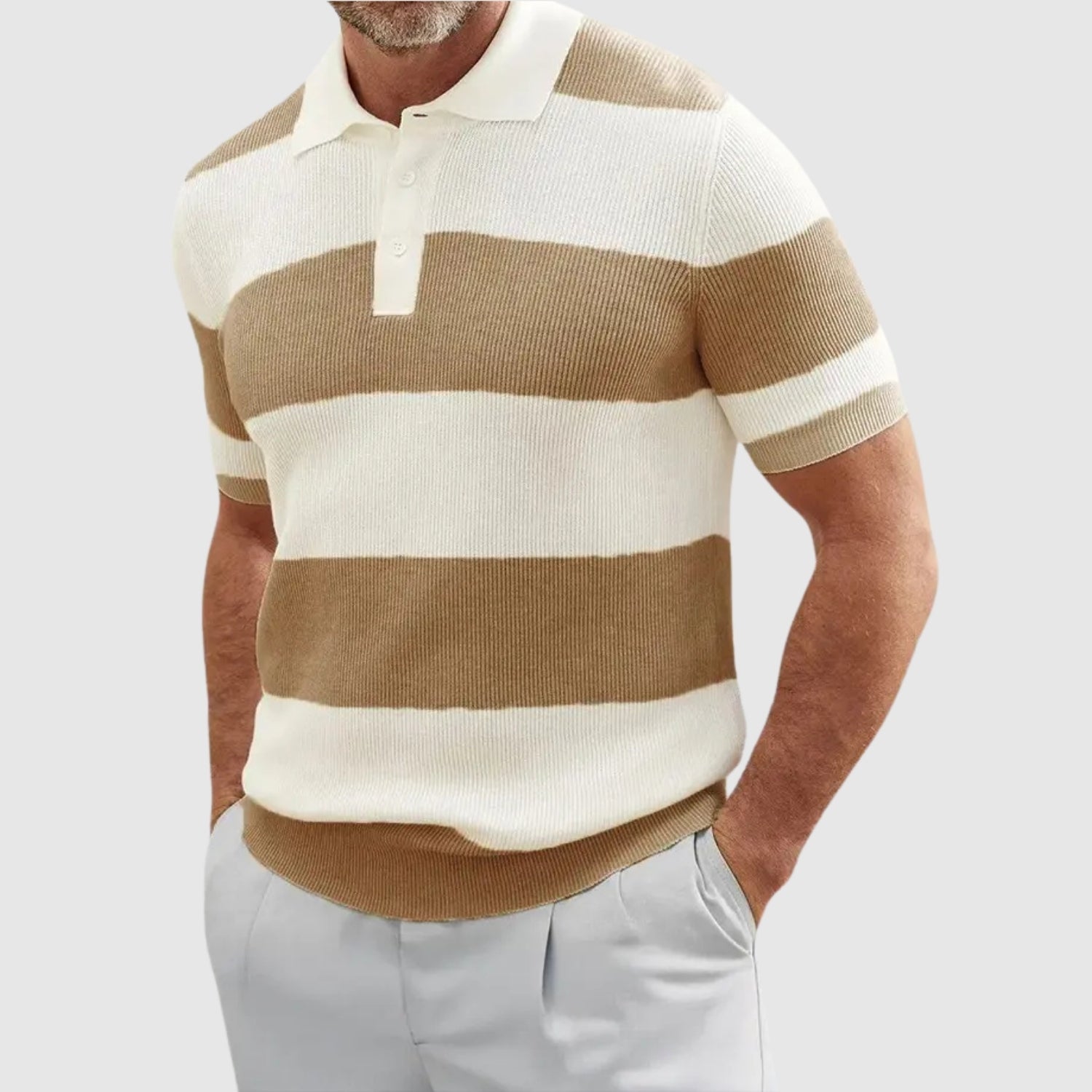 Dalibor | Polo a righe con coste