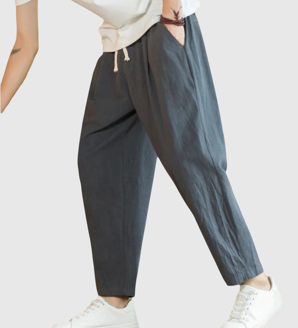 Ctirad | Pantaloni in cotone Roma