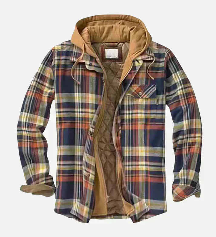 Daniel | Giacca patchwork a quadri urbana