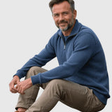 René | Maglione con zip Diego