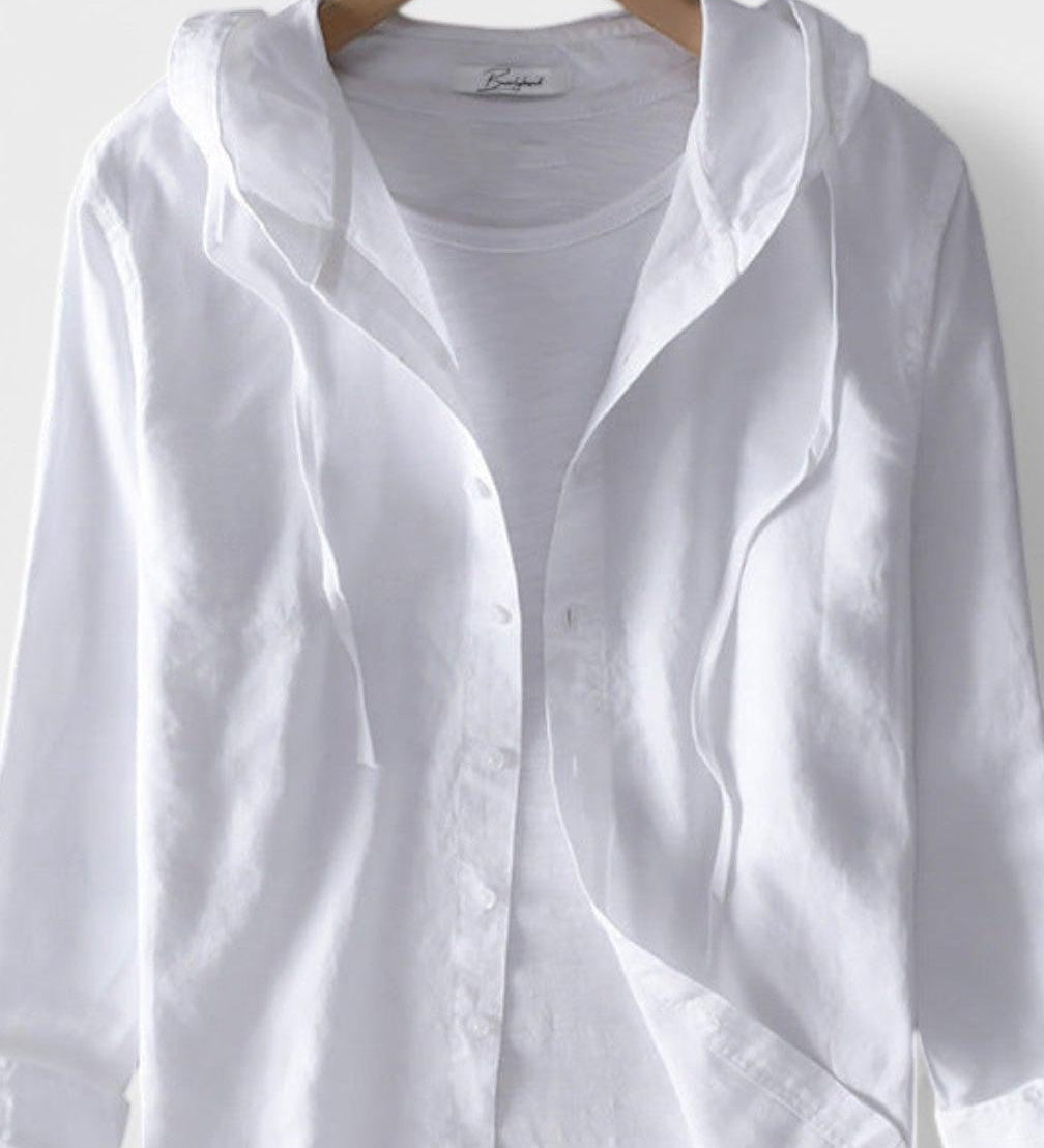 Clara - Felpa in cotone con cappuccio