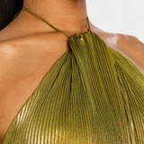 Emma™ | Abito metallico elegante