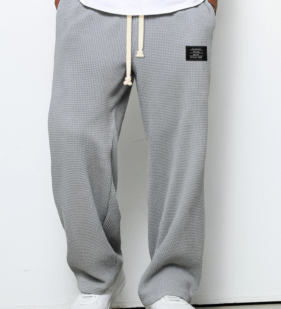 Matěj - Pantaloni da uomo comodi con taglio moderno e ampio