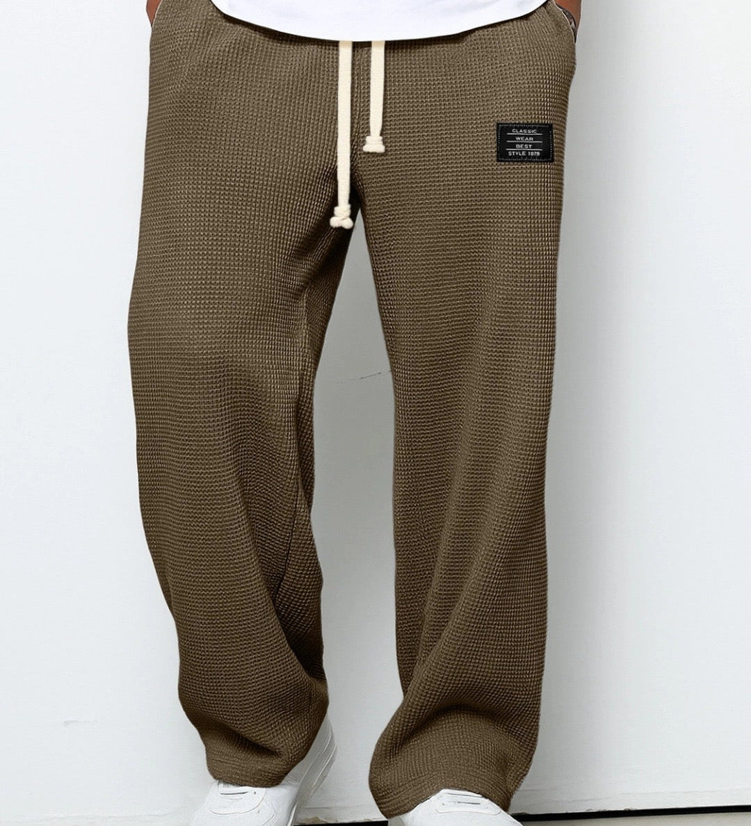 Matěj - Pantaloni da uomo comodi con taglio moderno e ampio