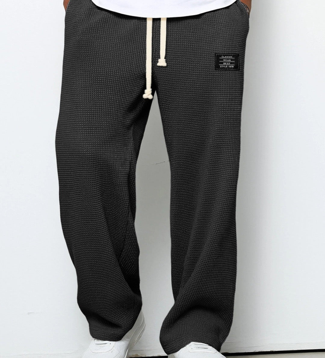 Matěj - Pantaloni da uomo comodi con taglio moderno e ampio