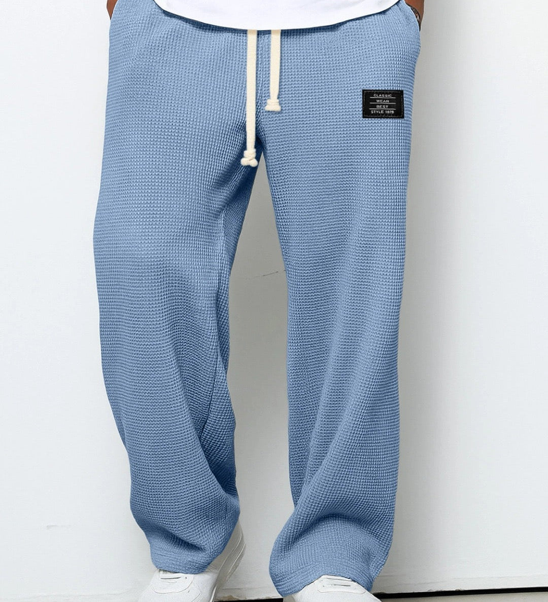 Matěj - Pantaloni da uomo comodi con taglio moderno e ampio