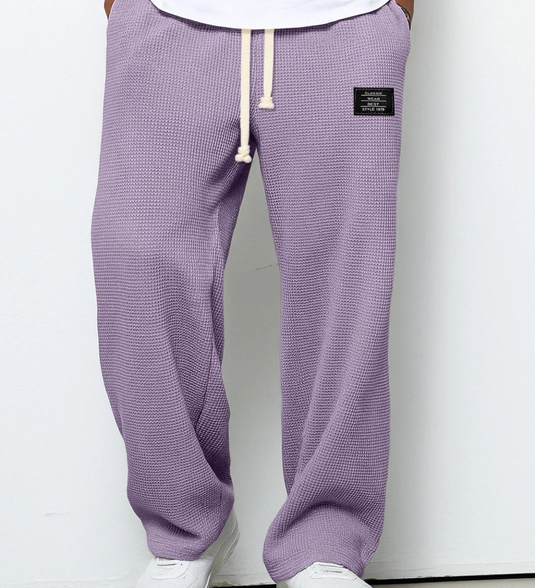 Matěj - Pantaloni da uomo comodi con taglio moderno e ampio