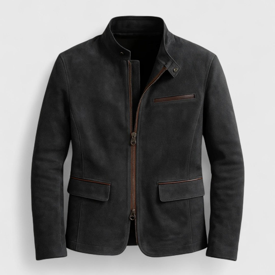 Giacca in Suede Russell