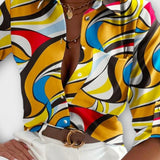 Maria - Blusa con colletto classico