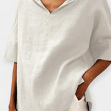 Camicia in lino morbido