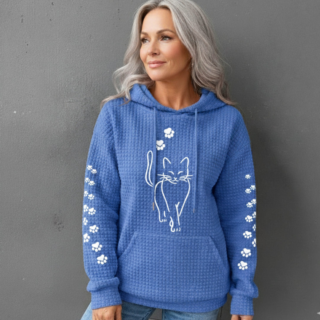 Nikola – Comoda e calda felpa da donna con cappuccio