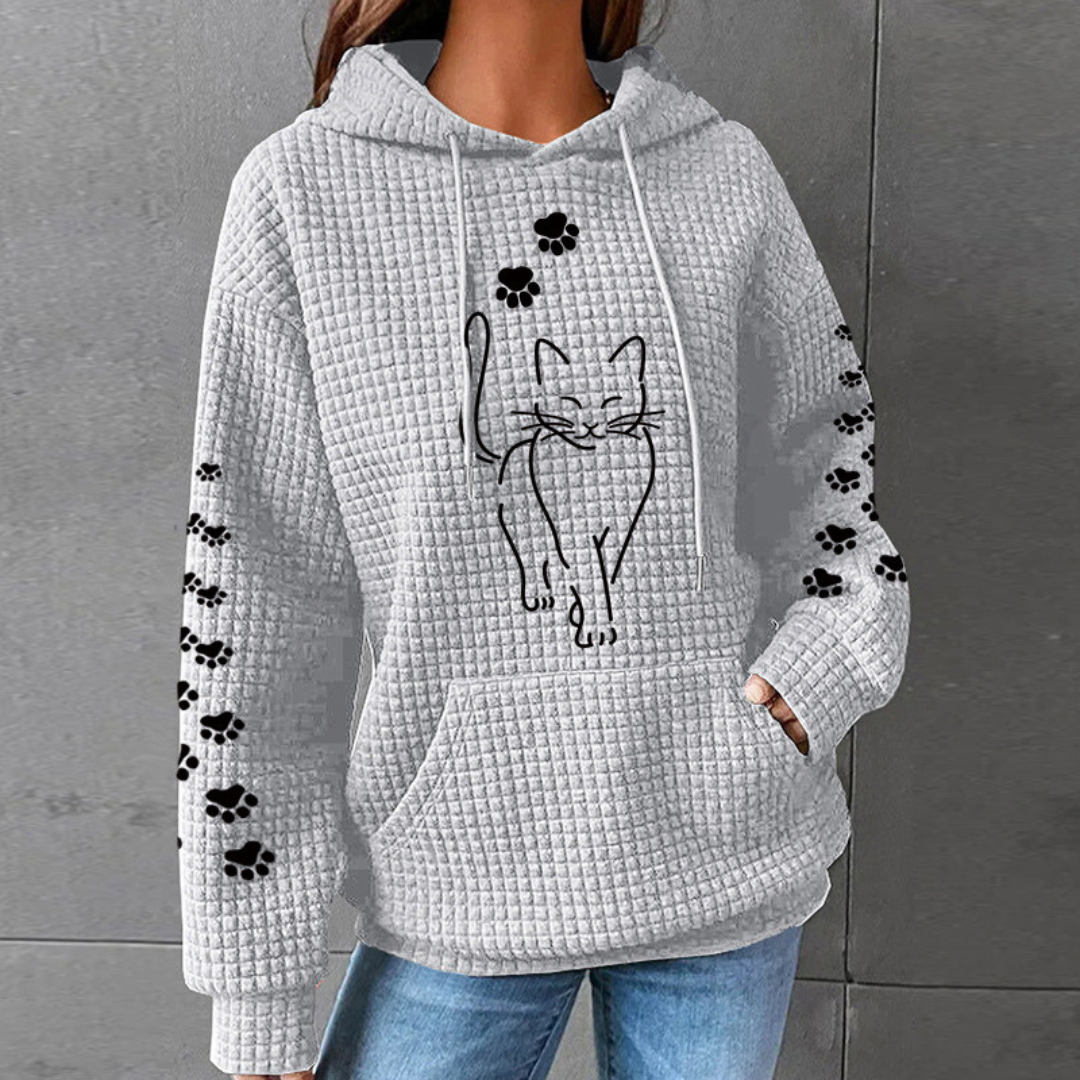 Nikola – Comoda e calda felpa da donna con cappuccio