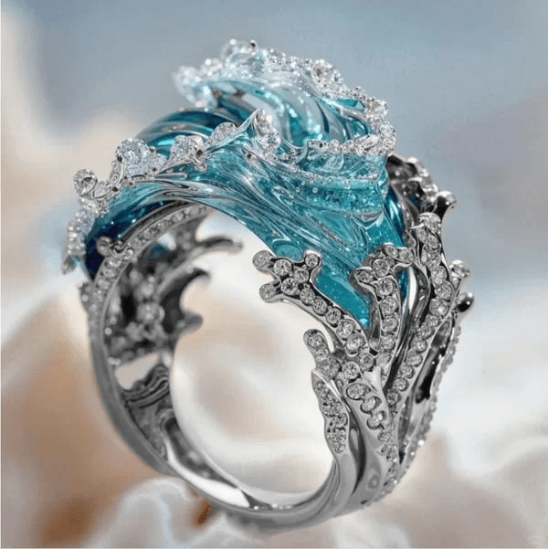 Anello ispirato alle albicocche Vizuuri