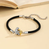 Elisa - Bracciale con cordino e icona bastone