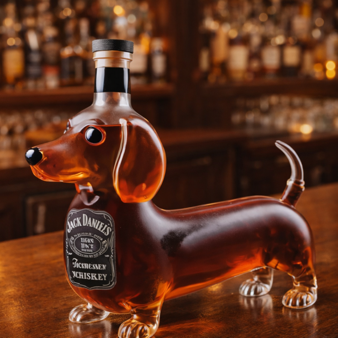 Bottiglia di Whisky Jack Daniel's – Edizione Bassotto
