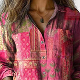 Camicia vintage con motivo