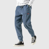 Zbyněk | Pantaloni in velluto a coste Alloro