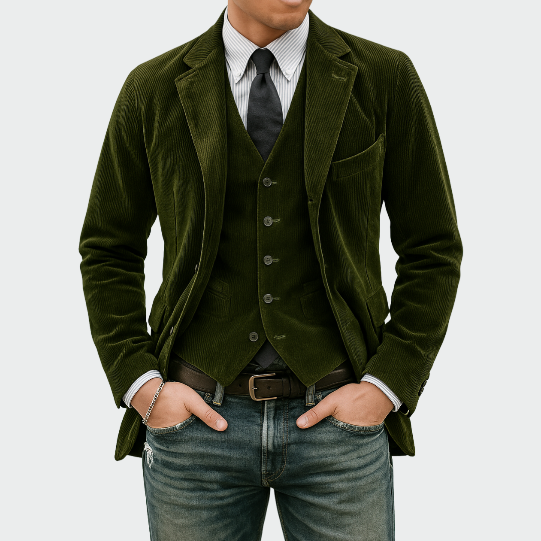 Peter | Set Giacca e Gilet Elegante